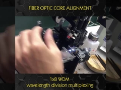 Fiber optik çekirdek hizalama 1x8 WDM Dalga Boyu Bölmeli Çoklayıcı