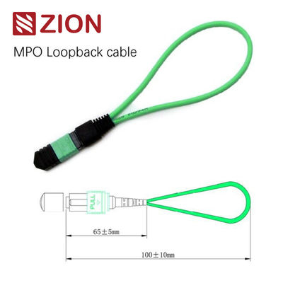24 Fibers MPO Singlemode Fiber Optic Loopback Module /Cable