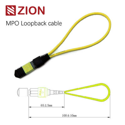 12 Fibers MPO Singlemode Fiber Optic Loopback Module /Cable