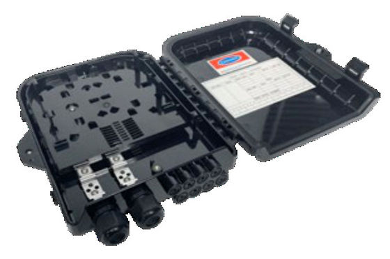 8/12 Cores Waterproof Fiber Terminal Box with PLC Splitter for Fiber Optic Distribution