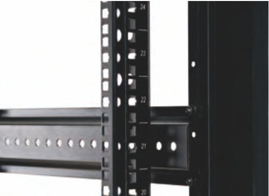 Network Rack Cabinet with 400KG Loading Capacity SPCC Cold Rolled Steel and Modular Quick Disassembling Design