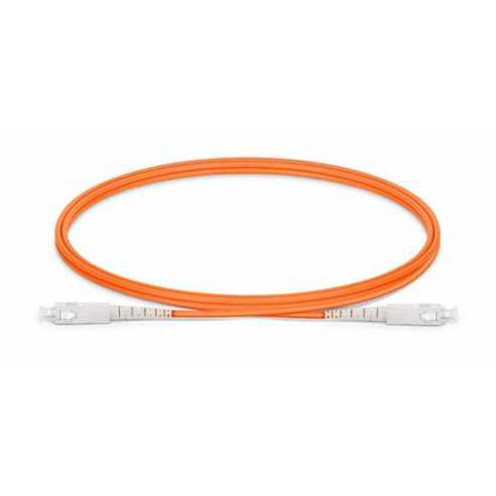 SC UPC to SC UPC Simplex OM1 Multimode PVC 2.0mm -2m(6ft) FOPC 2121S412-2（7242116）OM1 G.652.D/G.657.A1/G.657.A2