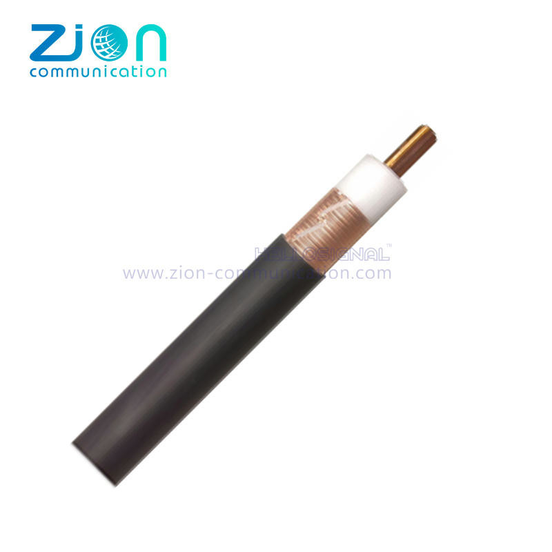 Buy China 50 ohm 7/8" radiating leaky coaxial cable with fire retardant polyolefin jacket