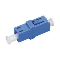 LC UPC SX Fiber Optic Adapter Without Flange for Low Insertion Loss and High Durability