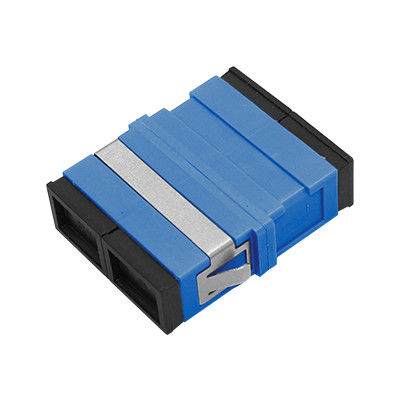 4 Core SC UPC DX Fiber Optic Adapter Without Flange for Low Insertion Loss Connectivity