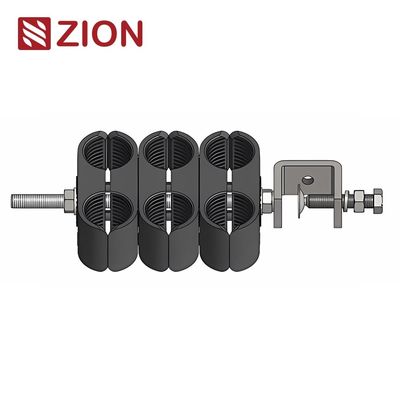6 Yolu Paslanmaz Çelik Epdm Düz Düşük Kablo Klem Dışarıya