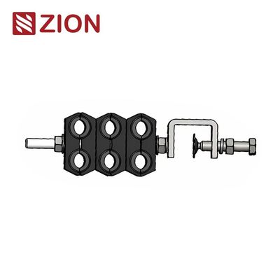 FTTH Adss Kablo Fittings Feeder Clamp Paslanmaz çelik 304